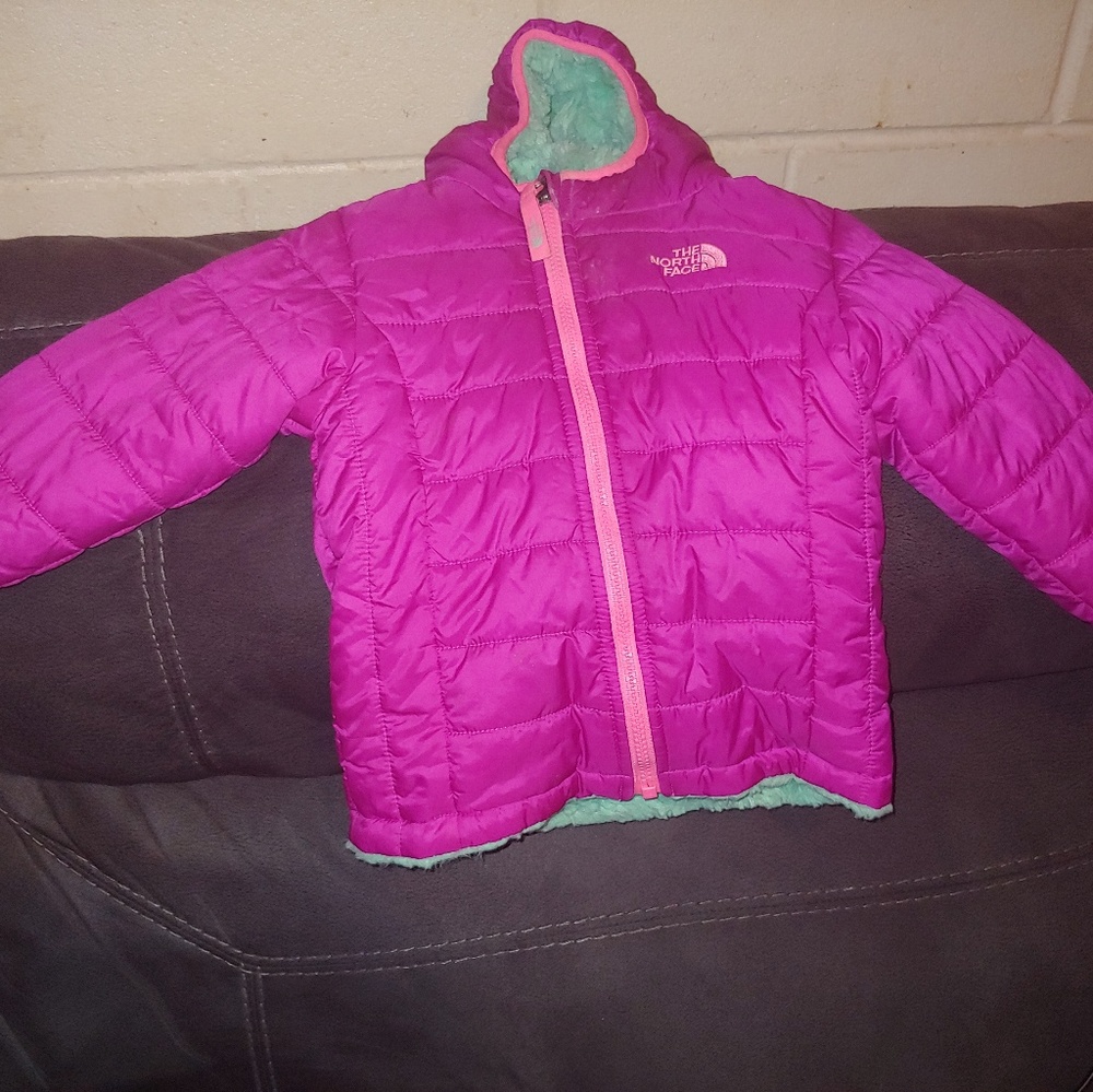 Reversible North Face Coat 18-24 months